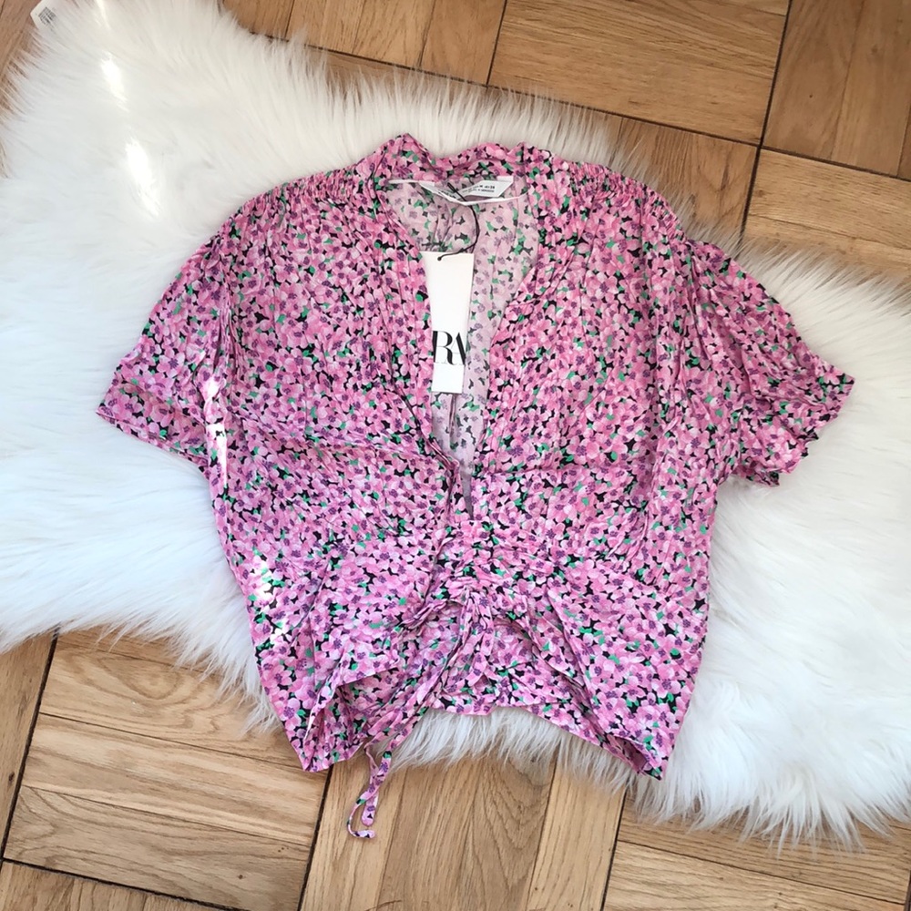 Floral Crop Top